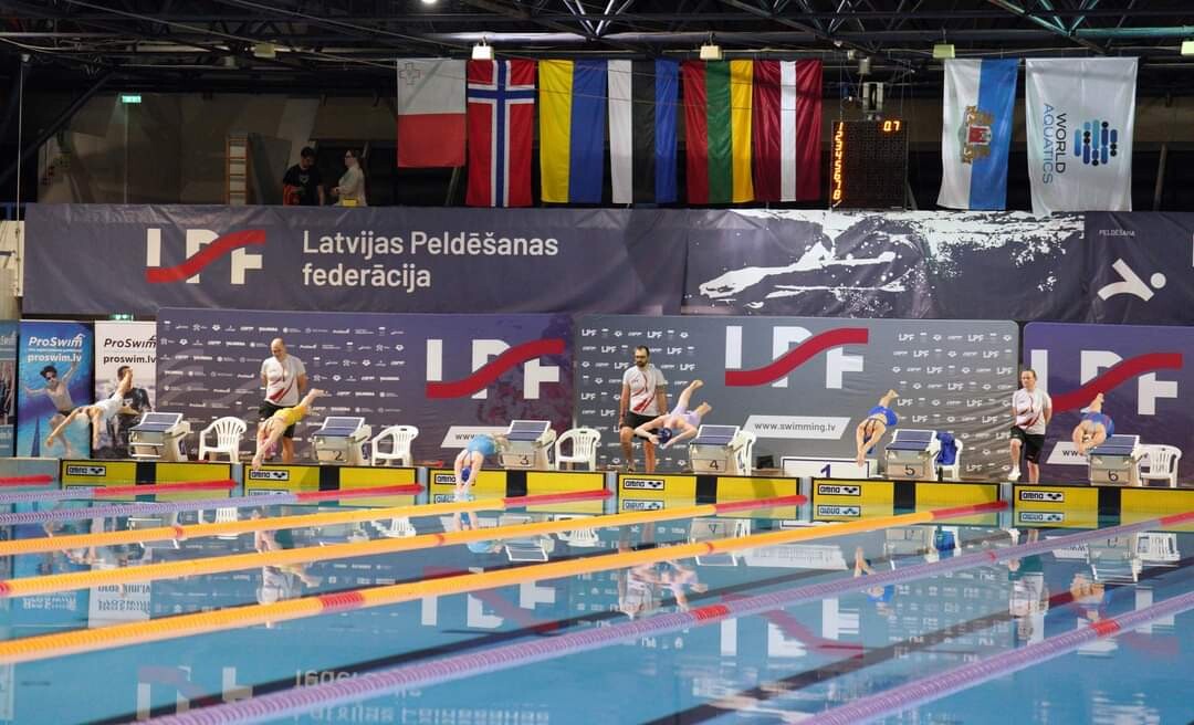 Liepājas peldētājiem augstas vietas “Rīgas sprints” sacensībās