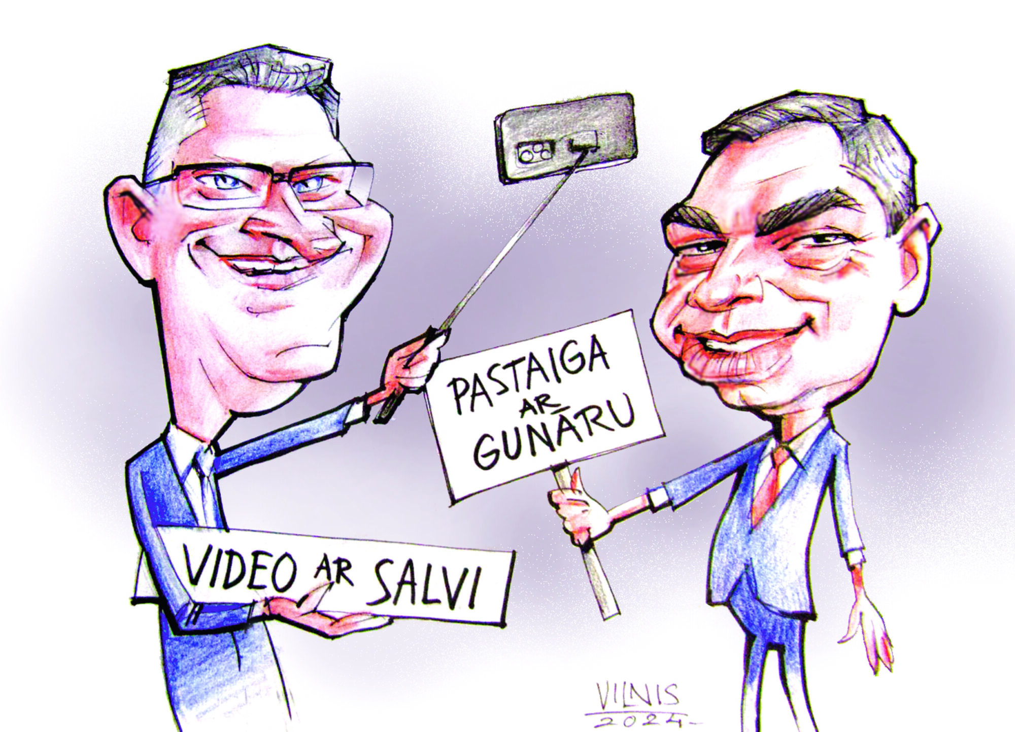 Karikatūra: Tas tuvojas…