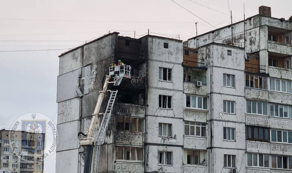 Kijiva piedzīvojusi spēcīgu krievu dronu uzbrukumu