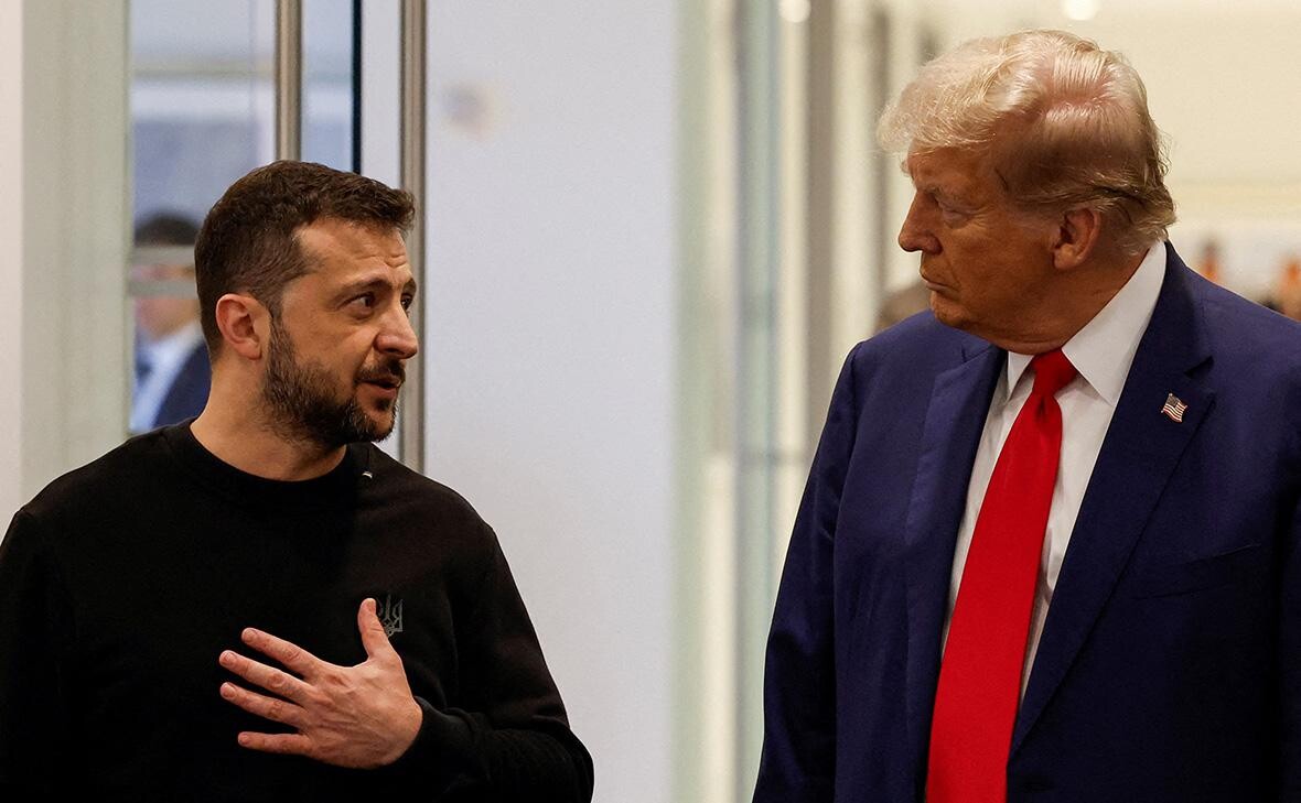 Zelenskis sveic Trampu ar uzvaru vēlēšanās