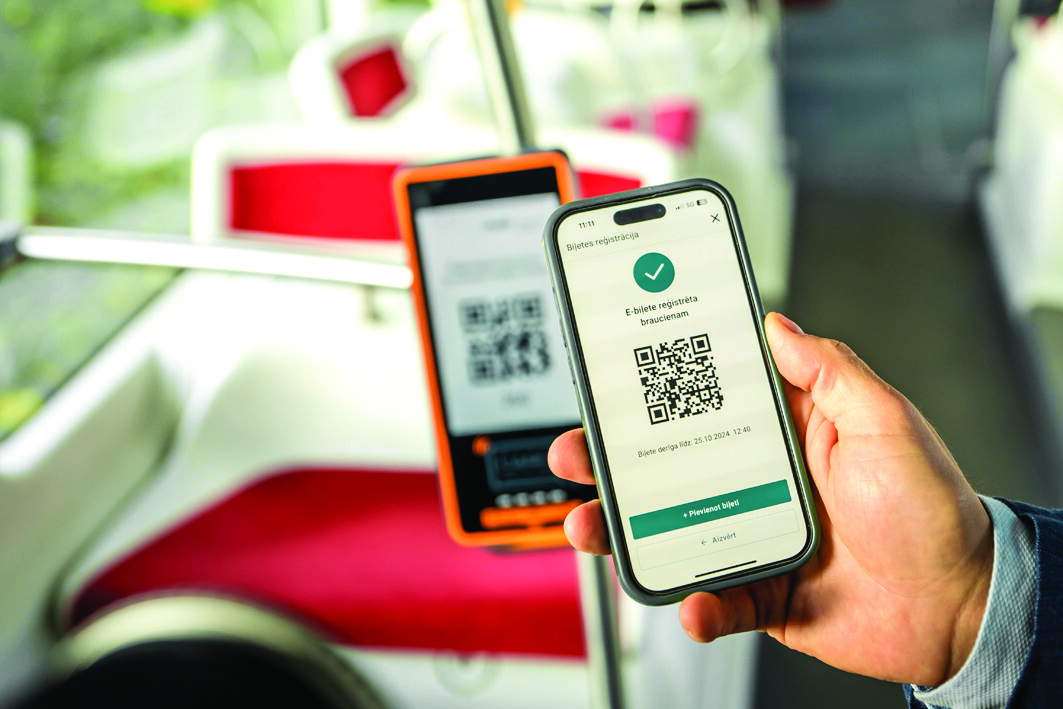 Pasažieri Liepājas sabiedriskajā transportā var sākt lietot e-biļetes