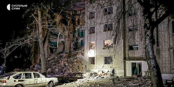 Krievijas triecienā kopmītnei Hluhivā 12 nogalinātie