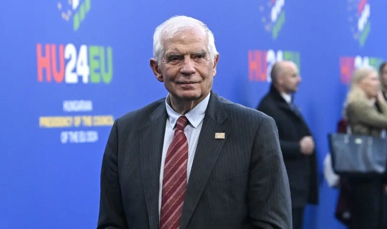 Žuzeps Borels ieradies vizītē Kijivā