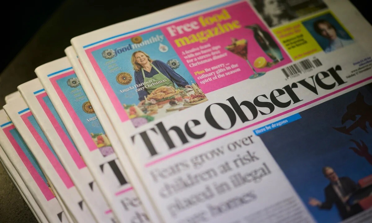 Pārdod pasaulē vecāko svētdienas laikrakstu “The Observer”