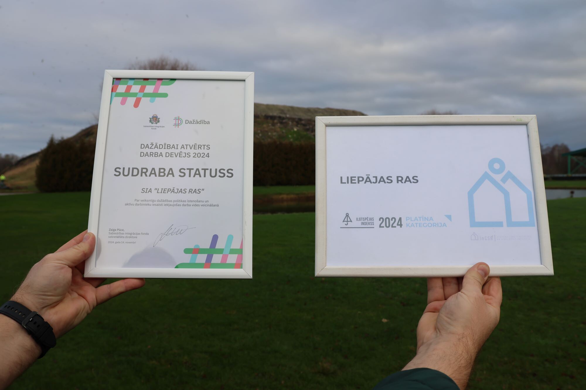 Liepājas RAS saņem novērtējumus ilgtspējas un dažādības vadības jomās
