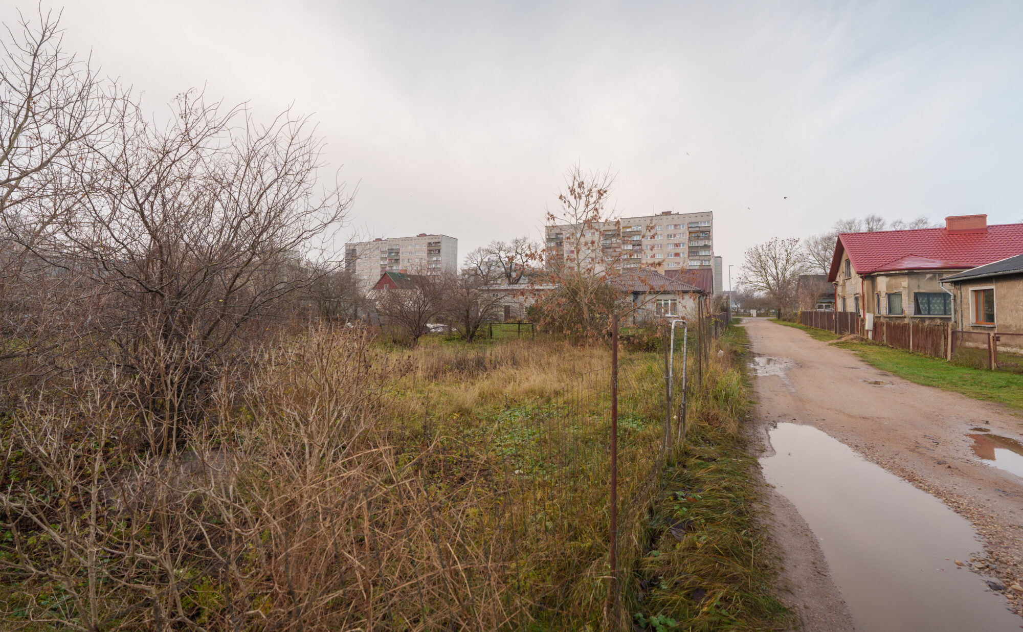 Liepājā izsola zemesgabalu Stārķu ielā savrupmājas būvniecībai