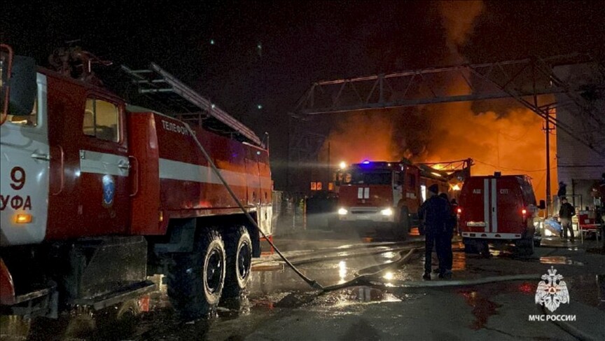 Ukraiņu droni trāpījuši naftas terminālim Krievijas Orlas apgabalā