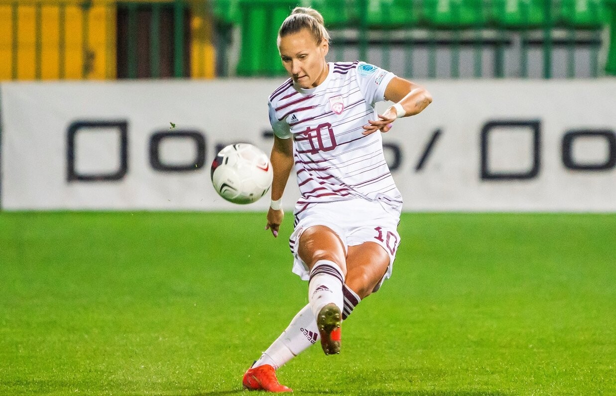 Latvijas sieviešu futbola izlase FIFA rangā saglabā 117. pozīciju