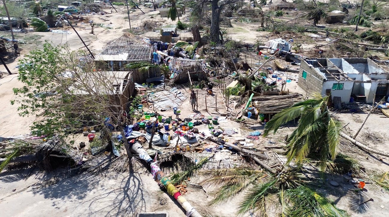 Ciklonā “Čido” Mozambikā bojāgājušo skaits pieaudzis līdz 94