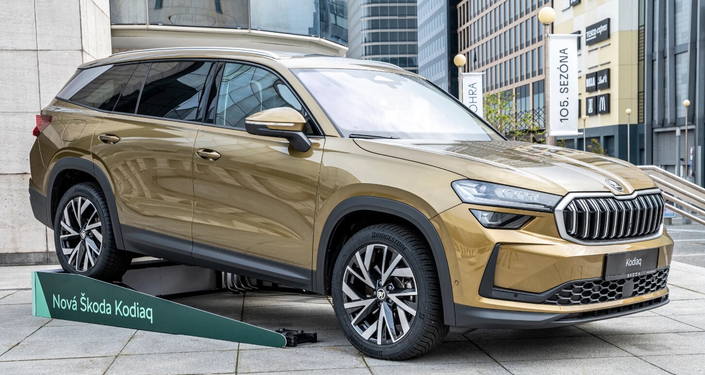 Latvijas Gada auto titulu ieguvusi “Škoda Kodiaq”
