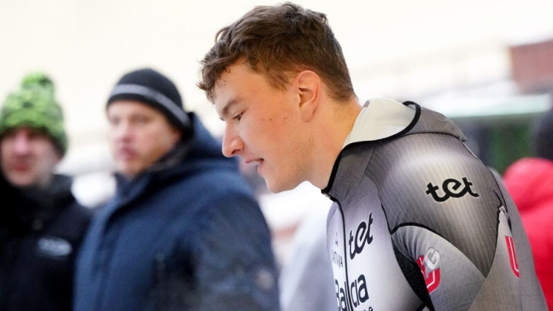 Grantiņa bobsleja divnieku ekipāžai dalīta trešā vieta Eiropas kausā