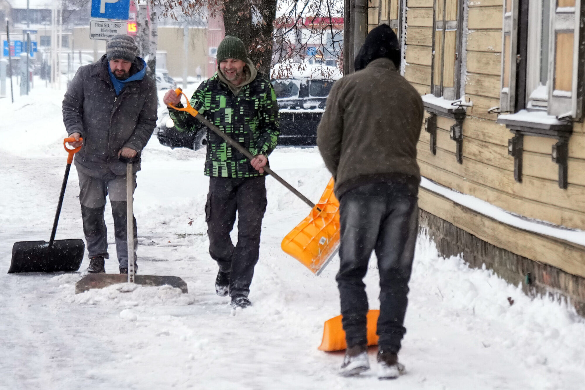 Liepājā sniega biezums sasniedz 11 centimetrus