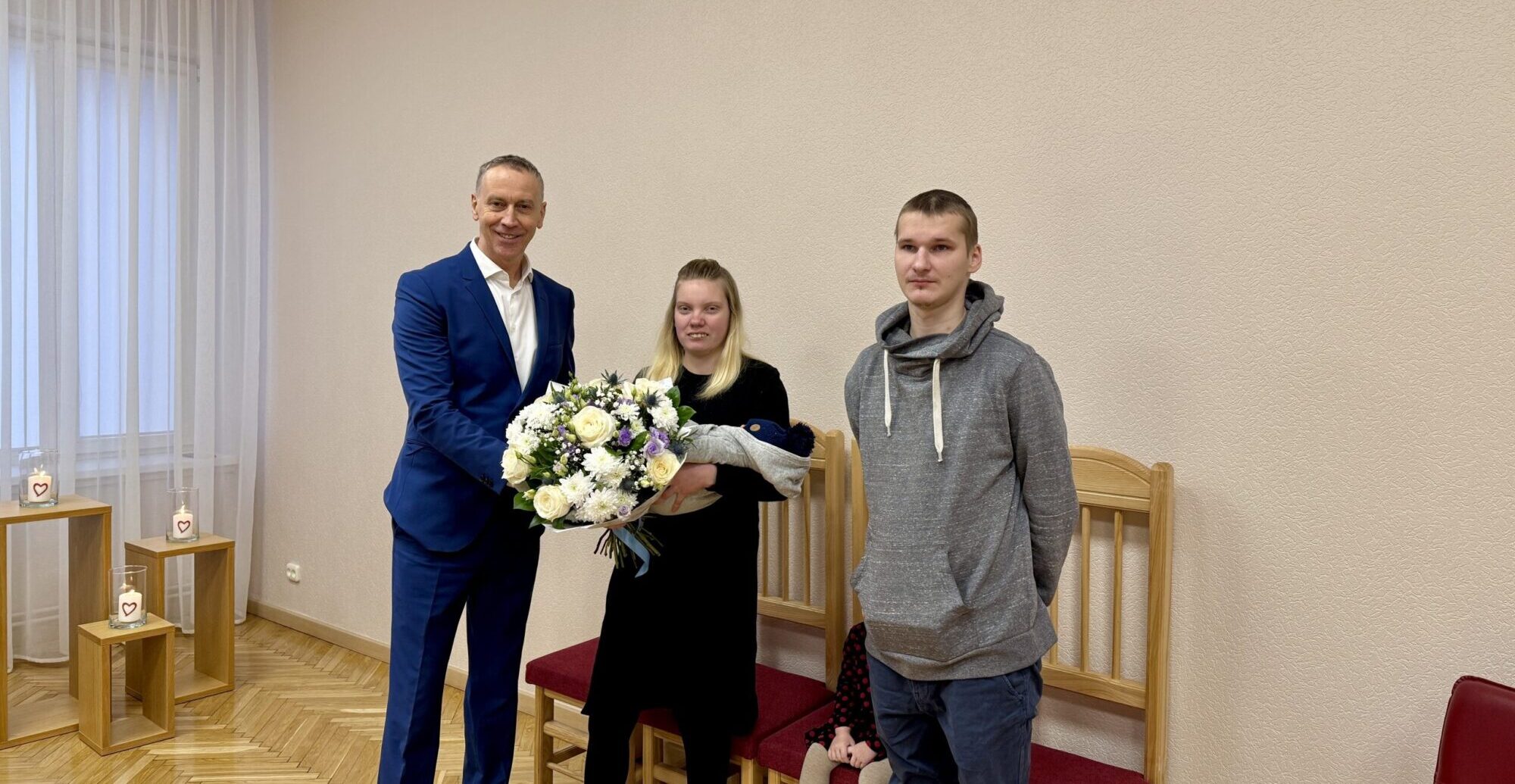 Vidzeme: Alūksnes novada pirmais šī gada mazulis – puisītis Roberts