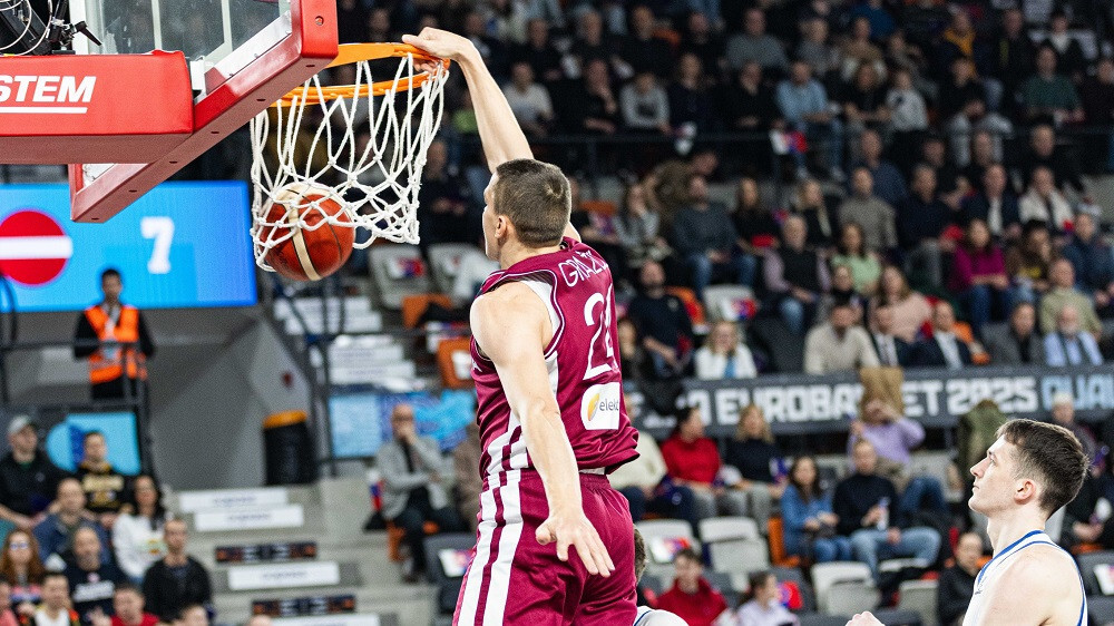 Latvijas basketbolisti Eiropas čempionāta kvalifikāciju noslēdz ar perfektu bilanci