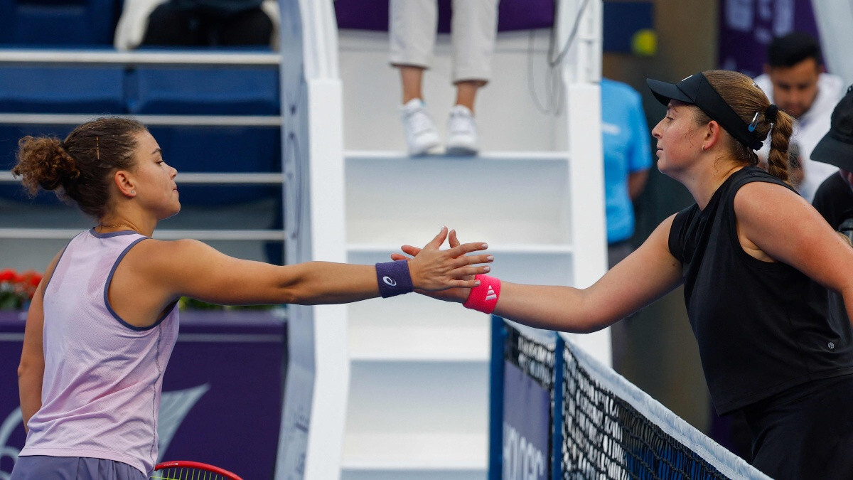 Video: Ostapenko uzvar Paolīni un Dohas “WTA 1000” turnīra ceturtdaļfinālā tiksies ar Žabēru