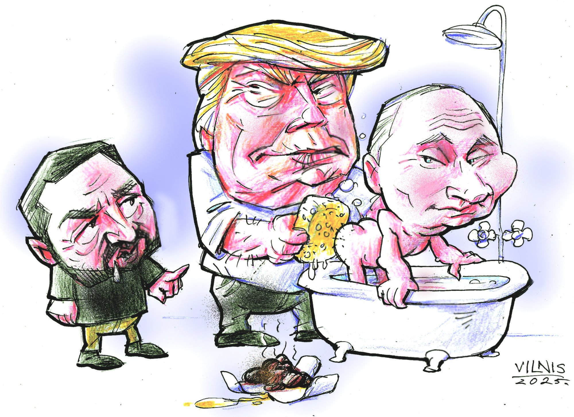Karikatūra: Pičiņu, pačiņu