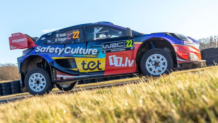 Seska ekipāža Zviedrijā sāks savu sezonas pirmo WRC posmu