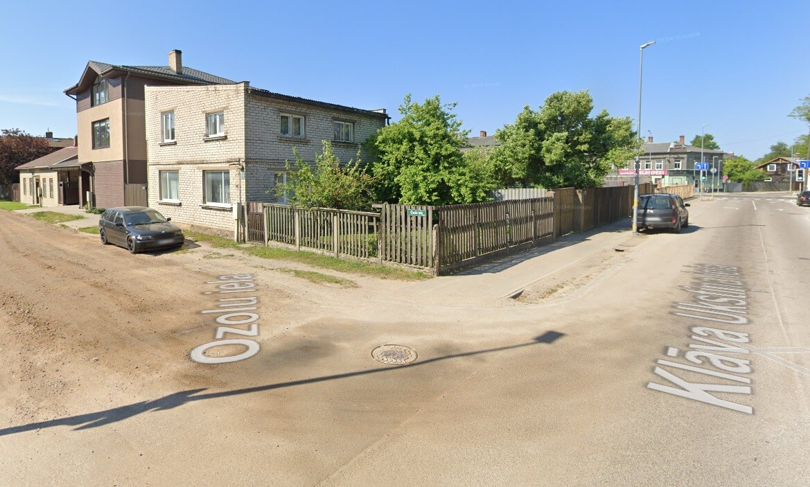 Projektē Ozolu ielas pārbūvi