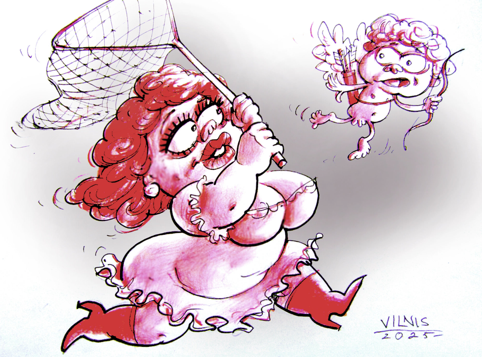 Karikatūra: Valentīndiena