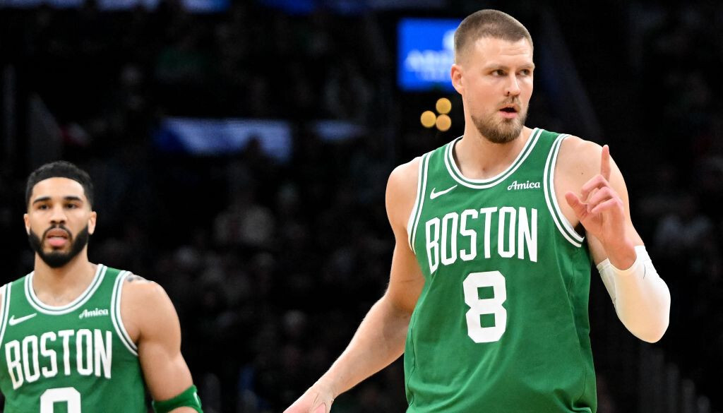 Kristaps Porziņģis un Bostonas “Celtics” aizvadīs maču pret Detroitas “Pistons”
