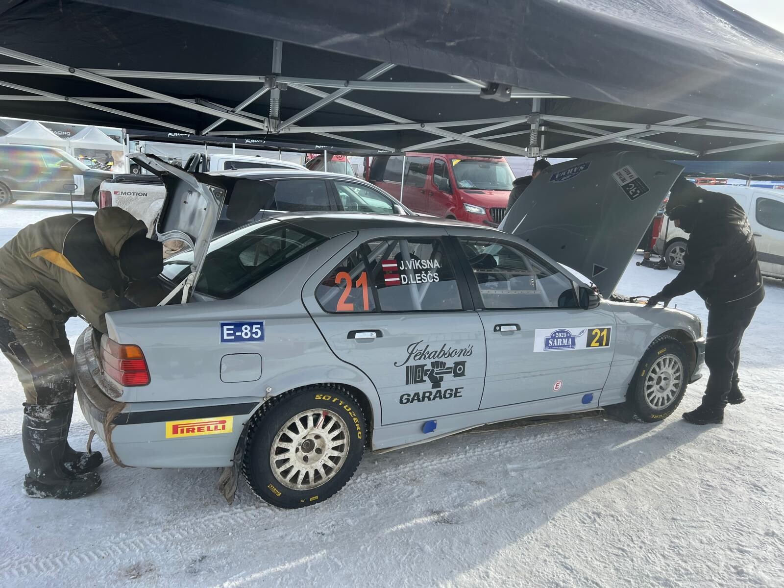 Video: Ar “Sarmu” matos rallijā atgriežas Leščs un Vīksna