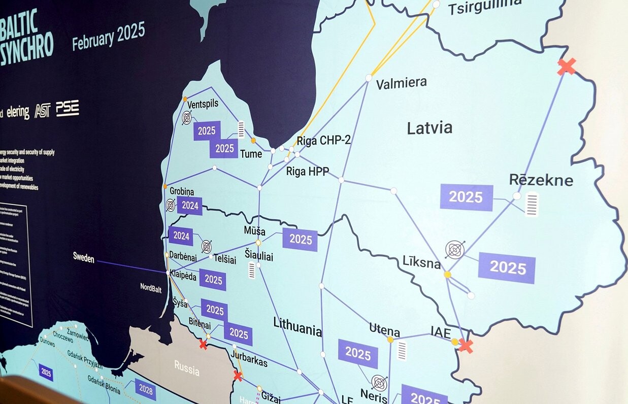 “Augstsprieguma tīkls”: Frekvences stabilitātes testi Baltijas valstīs aizritējuši veiksmīgi
