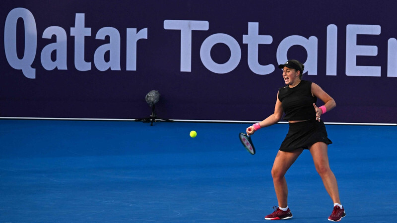 Video: Ostapenko sasniedz Dohas “WTA 1000” turnīra astotdaļfinālu