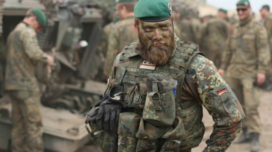 Vācijas koalīcija vienojas par procesu iesaukšanai armijā