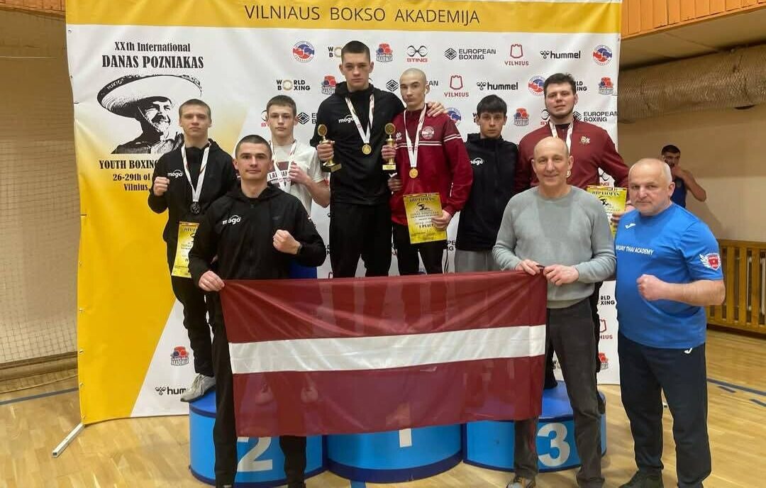 Bogdans Proņins Latvijas U19 izlases sastāvā startē boksa sacensībās Lietuvā