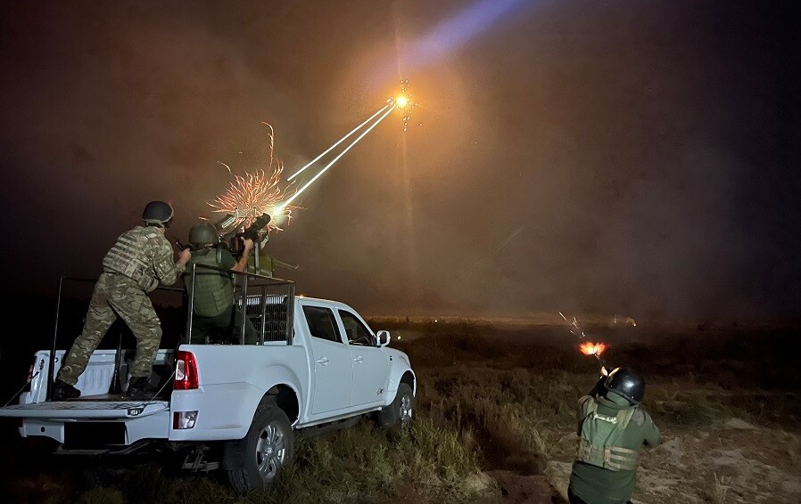Ukraina naktī notriekusi 97 Krievijas dronus