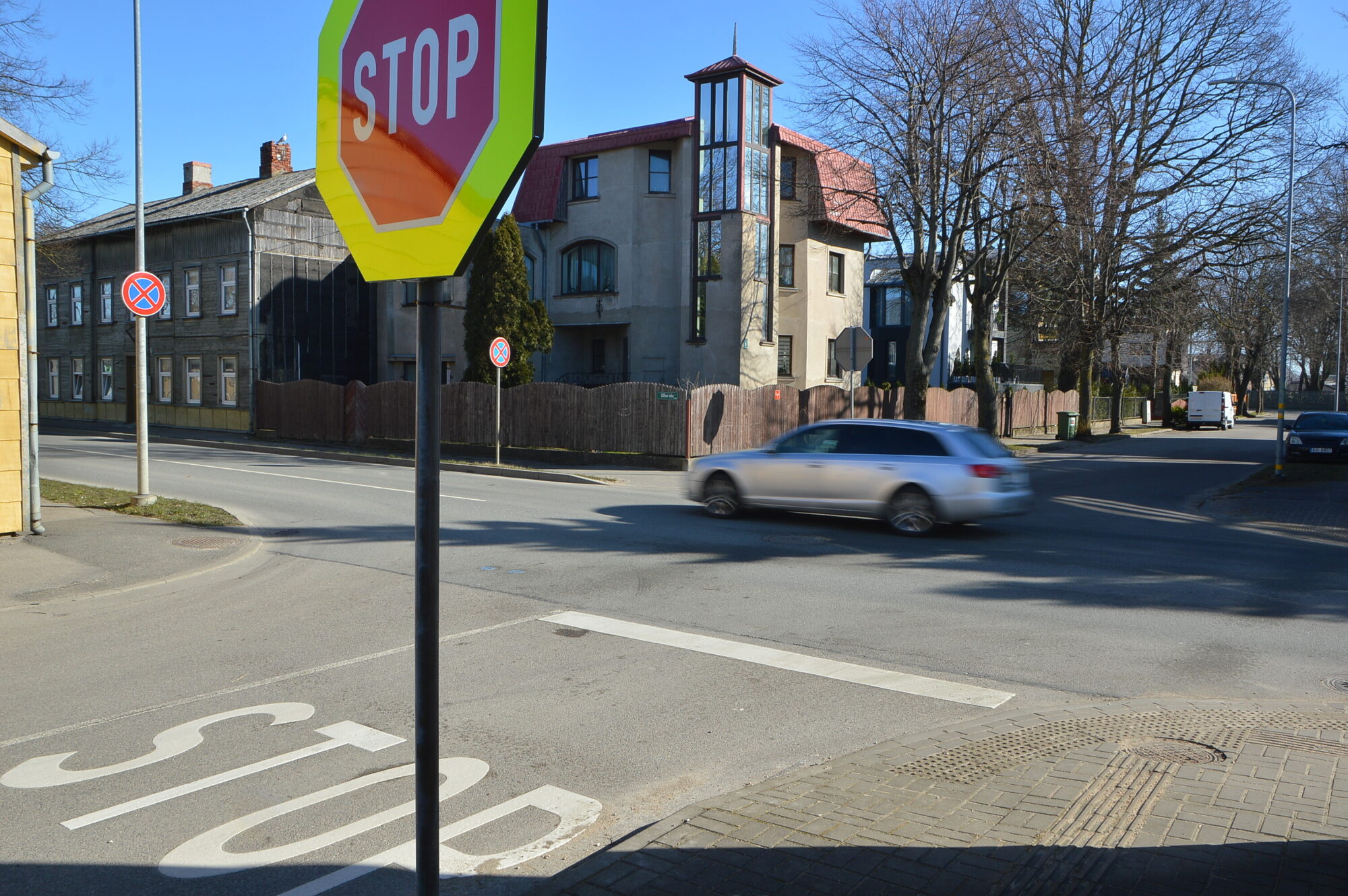 Foto: Uliha un Pērkones ielas krustojumā saskaitīs gājējus