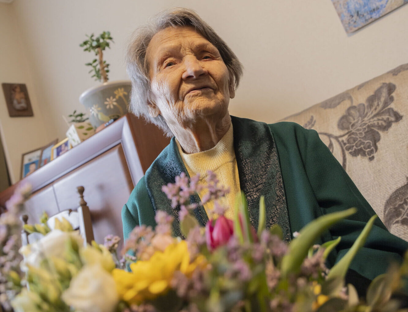 Simts gadu jubileju atzīmē liepājniece Zenta Čugunova