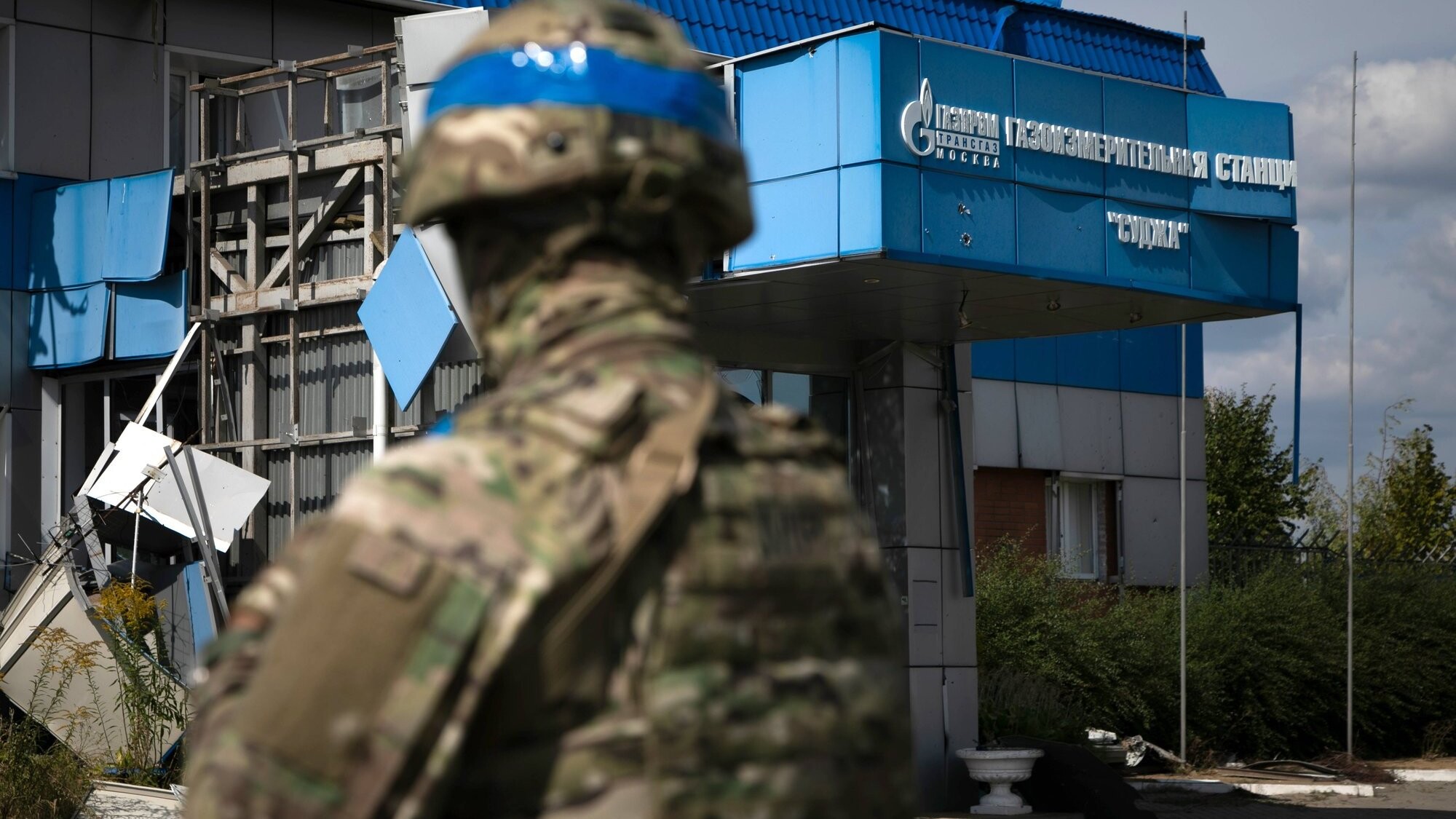 Kijiva: Krievi mēģinājuši iekļūt Sudžā pa gāzesvadu