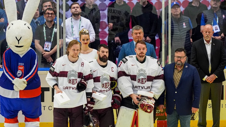 Seši Latvijas hokejisti dalībai 2026.gada olimpiskajās spēlēs Itālijā jānosauc jau jūnijā