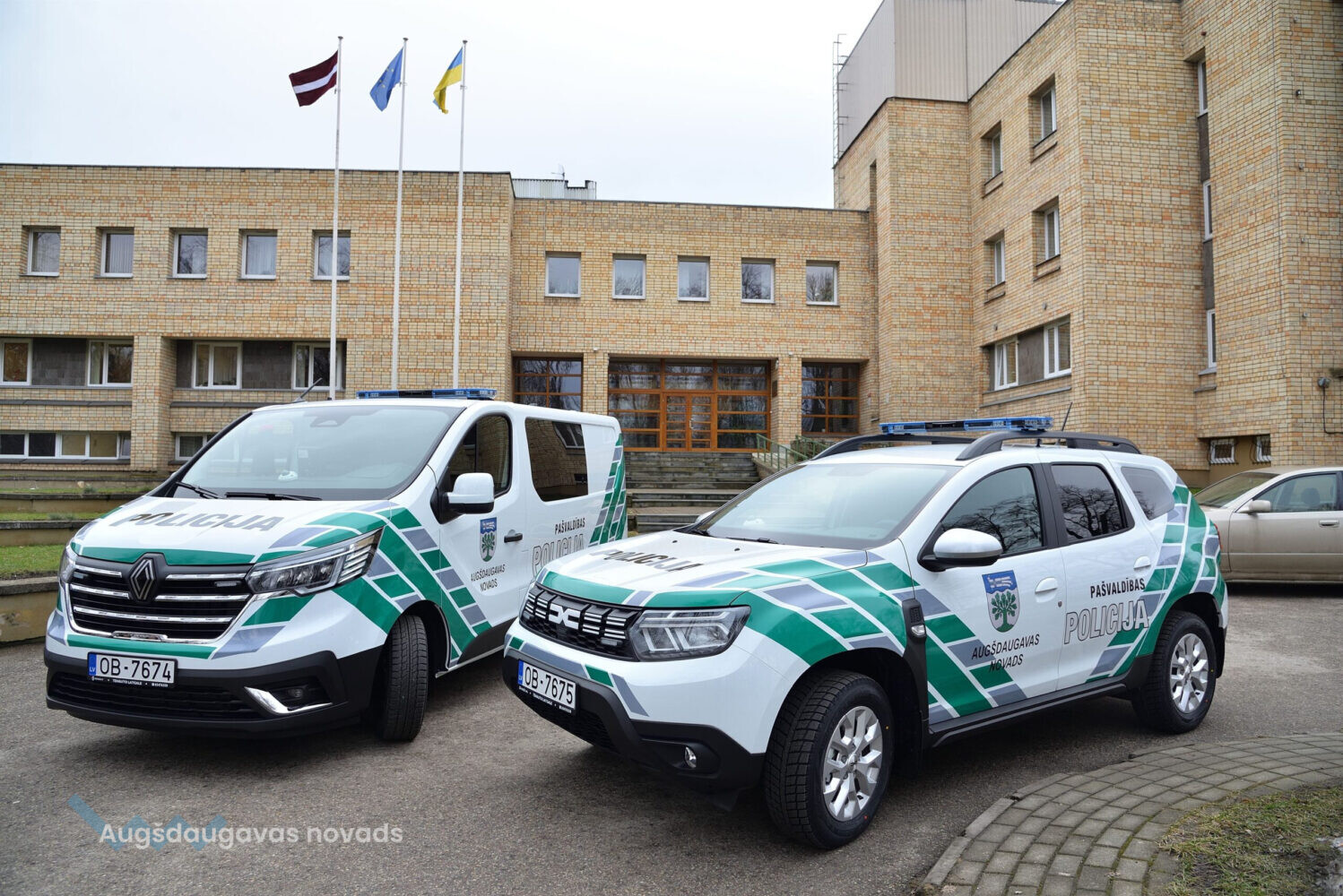 Latgale: Augšdaugavas novada pašvaldības policija saņēma jaunu operatīvo transportu