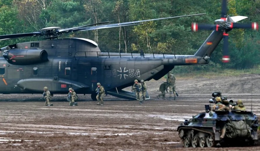 Vācija gatavojas palielināt militāro palīdzību Ukrainai