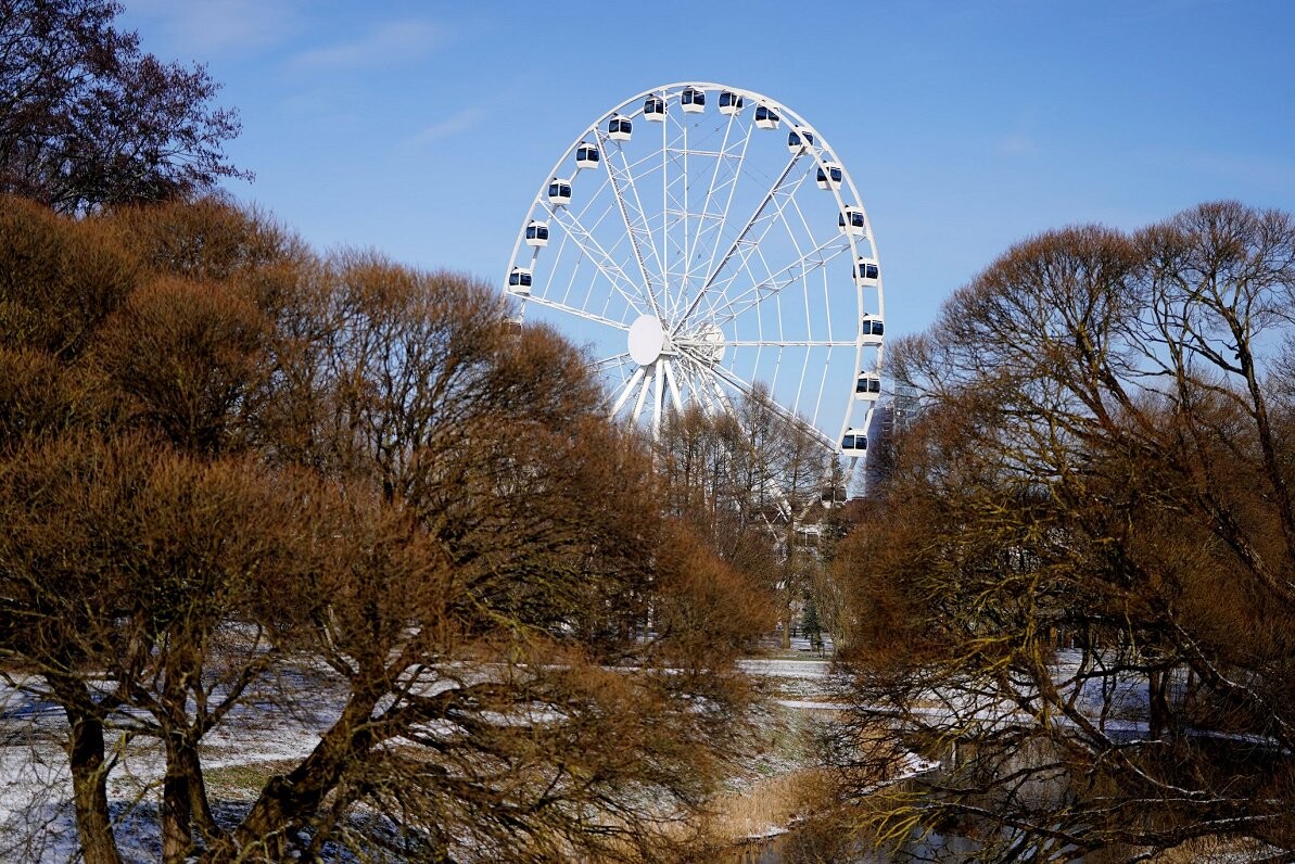 Rīgas panorāmas ratu apmeklētājiem atvērs ceturtdien