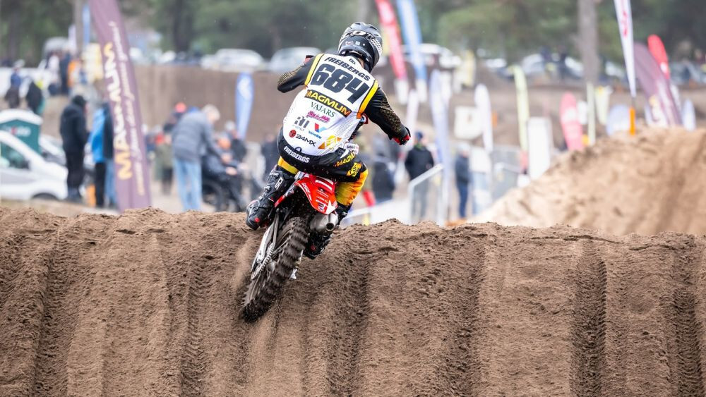 Uldis Freibergs aizvadījis Zviedrijas motokrosa čempionāta posmu Udevallā