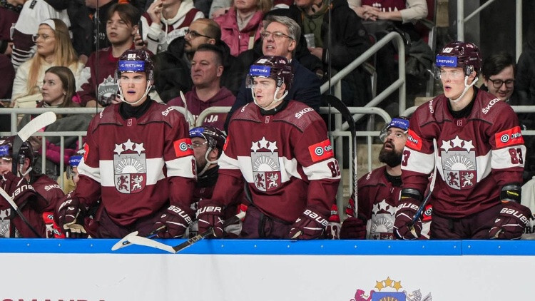 Latvijas hokejisti aizvadīs pirmo no divām pārbaudes spēlēm ar Šveici