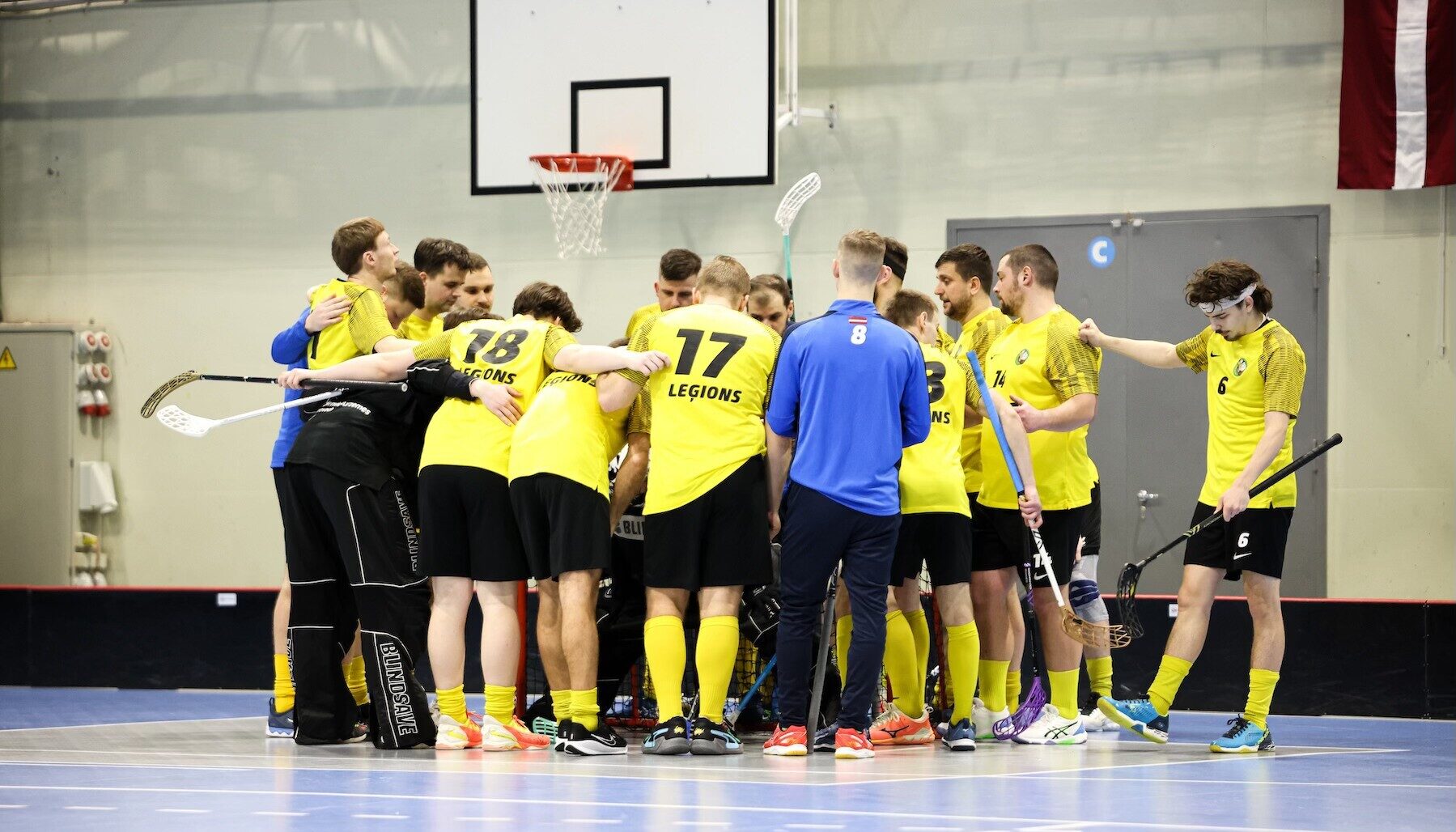“SK Leģions/Grobiņas SC” bronzas spēlē zaudē “FK Ogre/VT Timber” florbola komandai