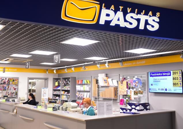 Liepājā aprīļa otrajā pusē atvērs “Latvijas pasta” klientu centru “Laumas apkaime”