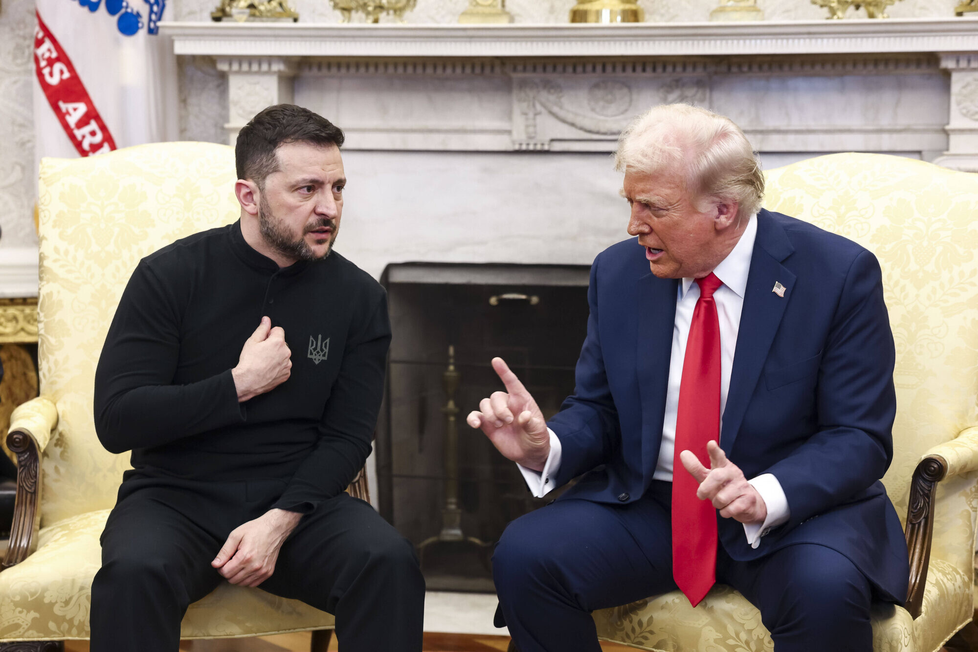 Zelenskis atbild Trampam ar viņa pirmās administrācijas paziņojumu par Krimas aneksijas neatzīšanu