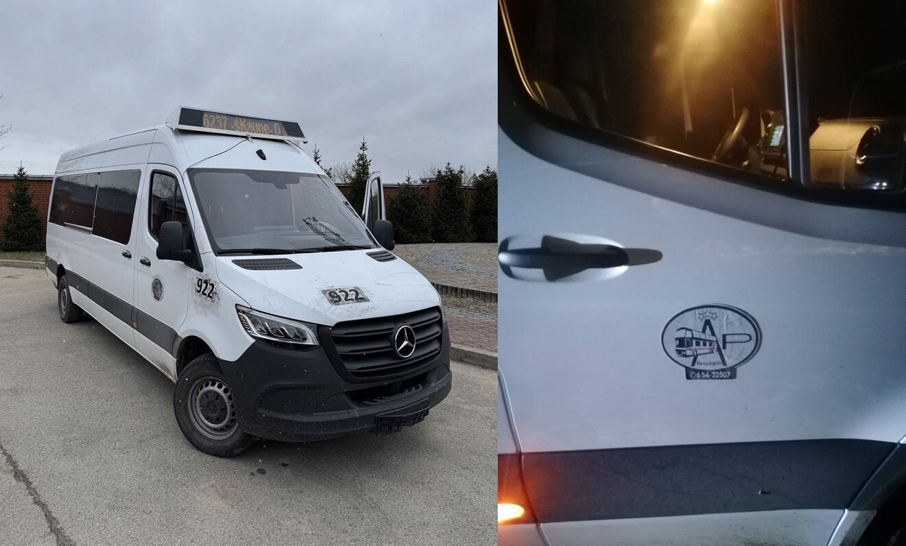 Robežsargi aizturējuši Ukrainas pilsoni ar pakaļdarinātu reisa satiksmes mikroautobusu