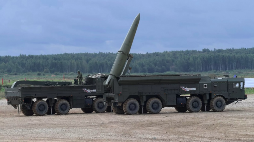 Krievija uzbrukusi Ukrainai ar “Iskander-M” un 128 droniem