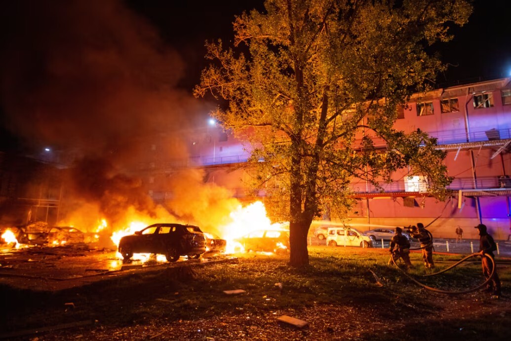 Ukraina naktī notriekusi 69 Krievijas dronus
