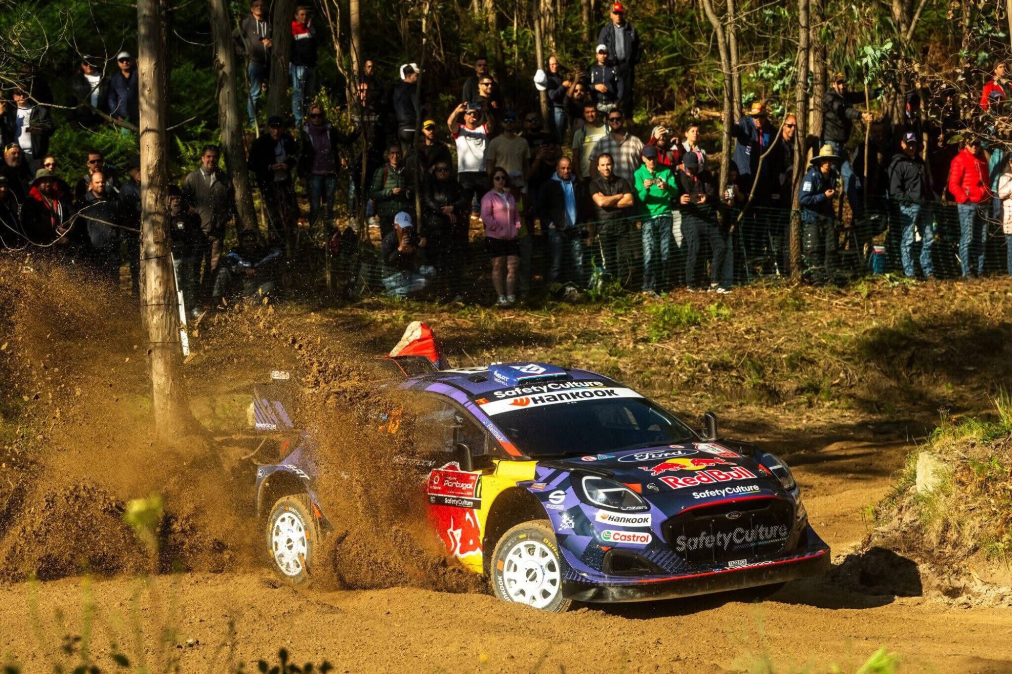 Seska ekipāžai desmitais rezultāts WRC Portugāles rallija pirmajā ātrumposmā