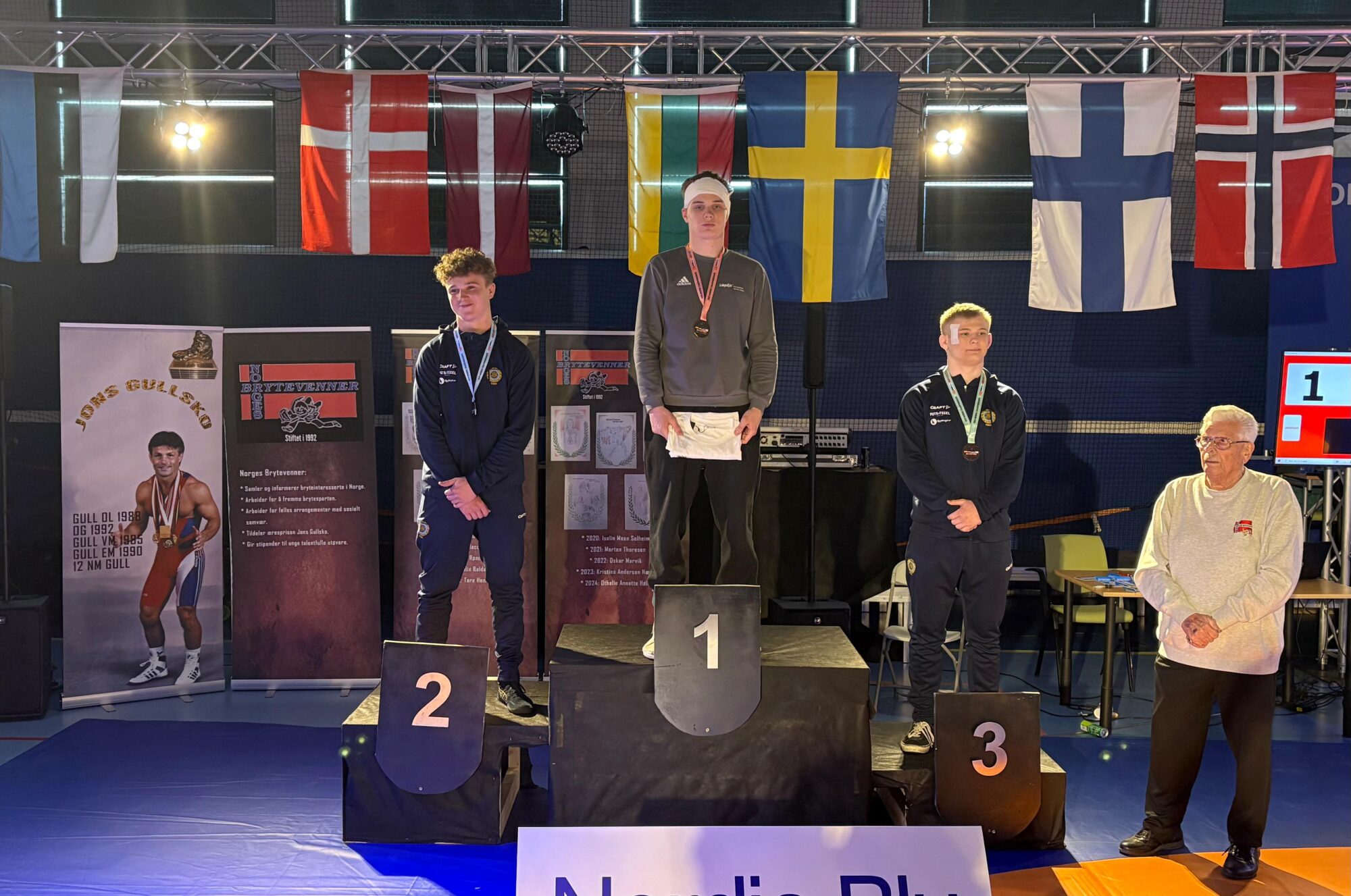 Liepājas cīkstoņi izcīna medaļas Ziemeļvalstu čempionātā