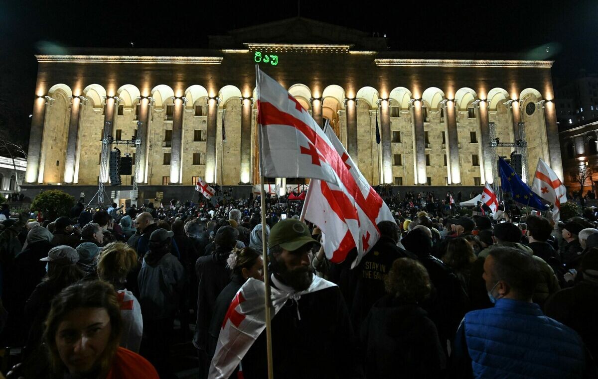 Gruzijā apcietināts opozīcijas līderis