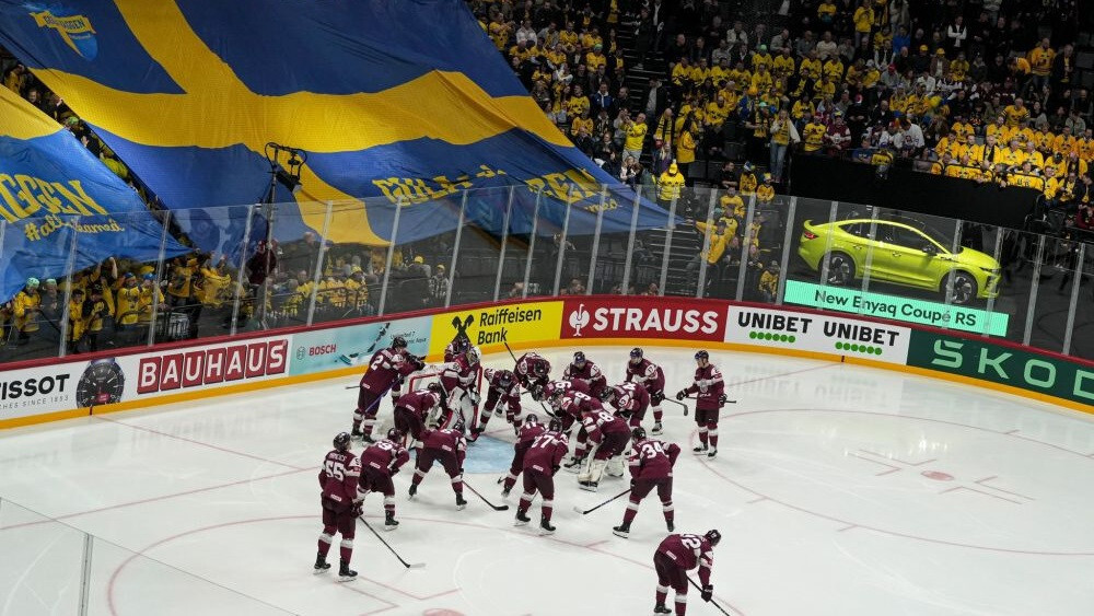 Latvijas hokeja izlase IIHF “spēka rangā” saglabā astoto vietu
