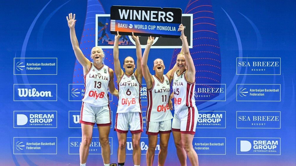 Video: Latvijas 3×3 sieviešu basketbola izlasei uzvara Pasaules sērijas turnīrā